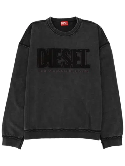 Diesel S-boxt-raw-v1 Sweatshirt In Pattern