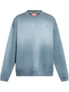Diesel S-boxt R4 Sweatshirt In Blue