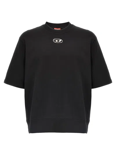 Diesel S-cooling-l1 Sweatshirt In Black