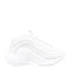 Diesel Kids White S-d-runner X Sneakers In White