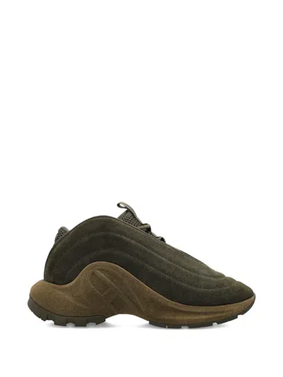 Diesel S-d-runner X Suede Panelled Sneakers In Multi