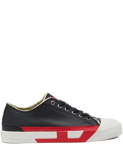 Diesel S-d-verse Low-top Sneakers In Black