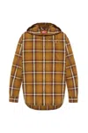 Diesel S-dewny-hood-a Checked Shirt
