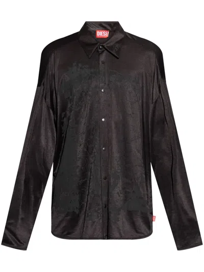 Diesel S-drederic Shirt In Black