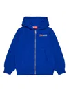 Diesel S-drops Hoodie In Blue