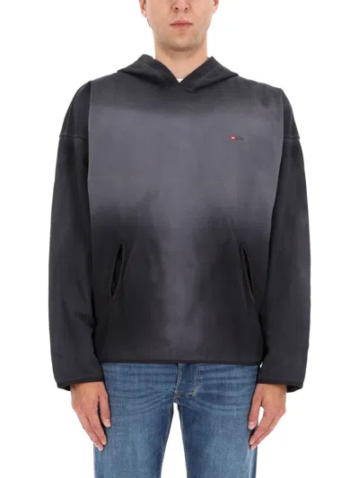 Diesel "s Ee T1" Hoodie In Black