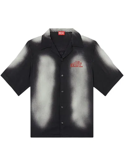 Diesel S-elly Shirt In Black