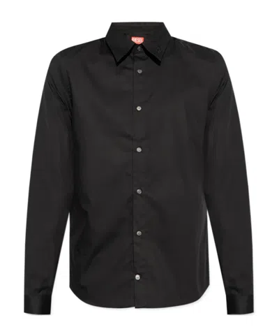 DIESEL S-FITTY-A LONG-SLEEVE SHIRT