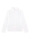 Diesel S-fitty-qfav Button-up Shirt In White