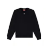 Diesel S-ginn-d Logo-appliqué Sweatshirt In 9xx