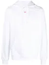 Diesel Classic Pullover Hoodie In White