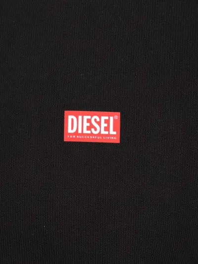 Diesel S-ginn-hood-zip-k13 Sweatshirt In 004 - Deep/black