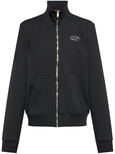 Diesel "s-ginni Zipod" Jacket Clothing In Black