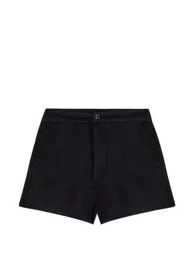 Diesel S-helios Mini Shorts In Black