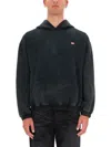 Diesel S-kai Sweatshirt In Black