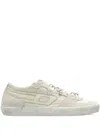 Diesel S-leroji D-1 Low Letters-detail Suede Low-top Sneakers In White