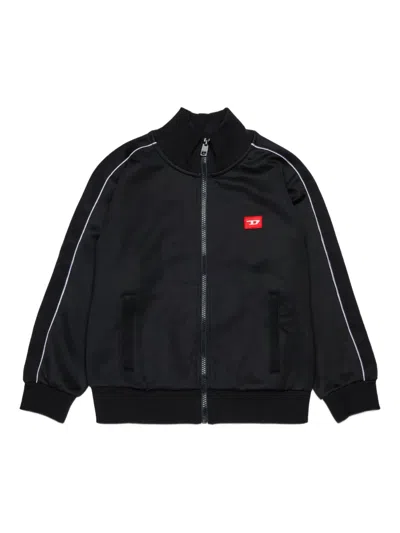 Diesel S-lock-d Jacket In Black
