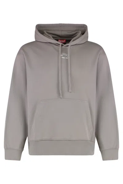 DIESEL DIESEL S-MACS-HOOD-OD COTTON HOODIE