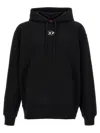 Diesel Relaxed Fit Hoodie With Classic Hood And Kangaroo Pocket