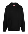 Diesel S-ginn-hood-d Logo-print Hoodie In Black