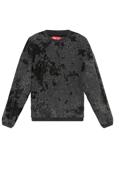 Diesel Distressed-effect Sweatshirt In Multi