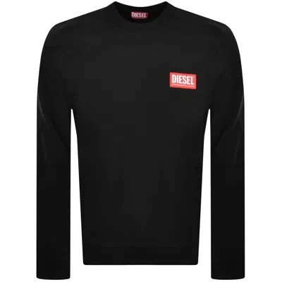 Diesel S Nlabel L1 Sweatshirt Black