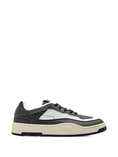 Diesel Oval Skate Low Sneakers Contrasting Sole In Multi