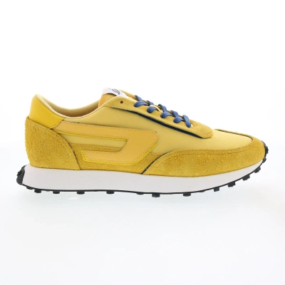 Pre-owned Diesel S-racer Lc Y02873-p4428-h8959 Mens Yellow Lifestyle Sneakers Shoes