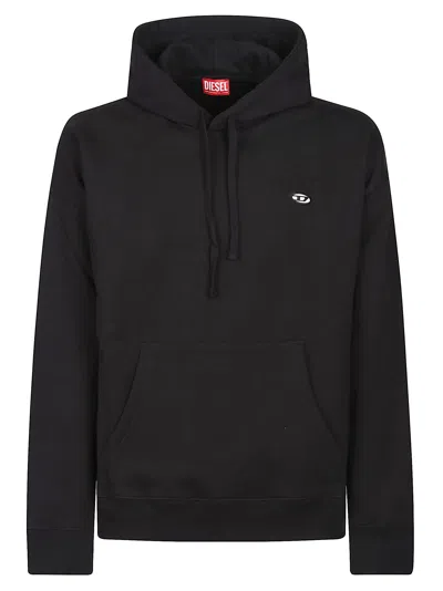 Diesel S-rob Doval Pj Sweatshirt In Black
