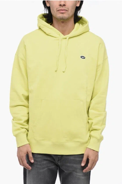 Diesel S-rob-hood-doval-pj Hoodie Sweatshirt In Black