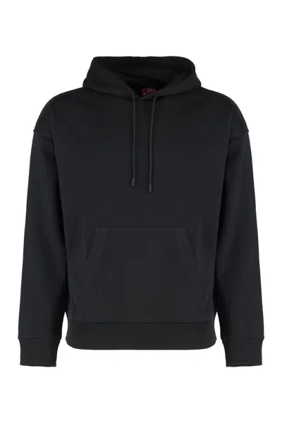 DIESEL DIESEL S-ROB-HOOD-R1 COTTON HOODIE