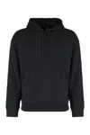 Diesel S-rob-hood-r1 Cotton Hoodie In Black