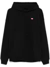 Diesel Long-sleeved Sweater In Black