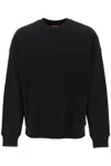 Diesel S-rob-megoval-d Sweatshirt In Black