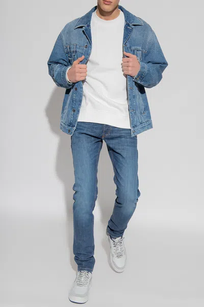 Diesel ‘s-rob-megoval' Sweatshirt In White