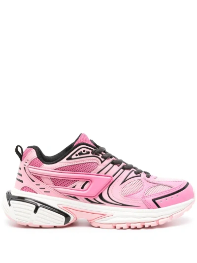 Diesel S-serendipity Pro-x1 Panelled Trainers In Pink
