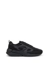 Diesel S-serendipity-sneakers In Mesh And Suede In Black