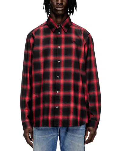 DIESEL S-SIMPLY-CHECK-HGBT BUTTON DOWN SHIRT