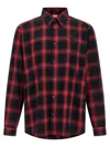 Diesel S-simply-check-hgbt Shirt And Blouse Black In Multi