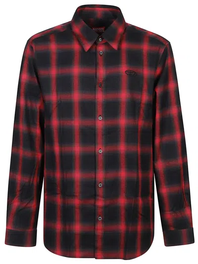 DIESEL S-SIMPLY CHECK HGBT SHIRT