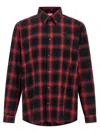 Diesel Button-up Shirt With Bold Checkered Pattern In Multi