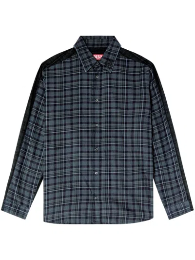 DIESEL S-SIMPLY-CHECK SHIRT