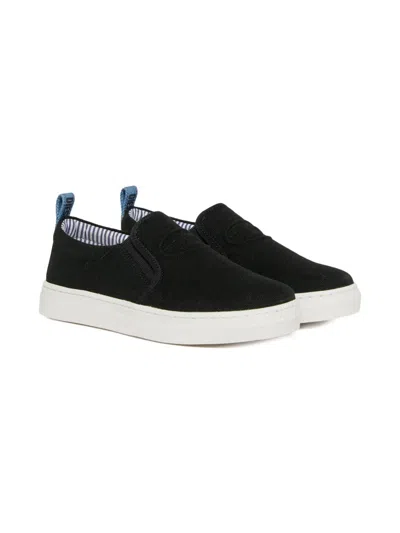 Diesel S-slipgab Slip-on Slippers In Black