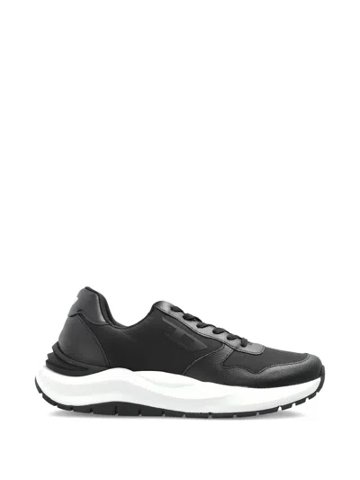 Diesel S-speedy Lace-up Sneakers In Black