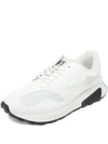 Diesel S-tame-d Mesh-panelled Running Sneakers In White