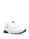 Diesel Controlled Mesh Panels Round Toe Sneaker In Weiss