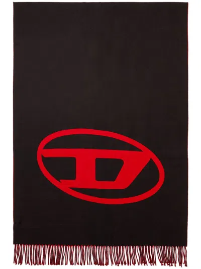 Diesel S-tevie Scarf In Black