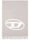 Diesel S-tevie Scarf In Grey