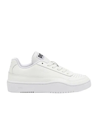 Diesel S-tracker-d-low Top Sneaker In White
