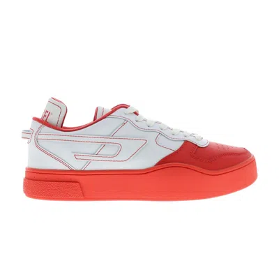 Pre-owned Diesel S-ukiyo Low X 'white Red' | Men's Size 12.5